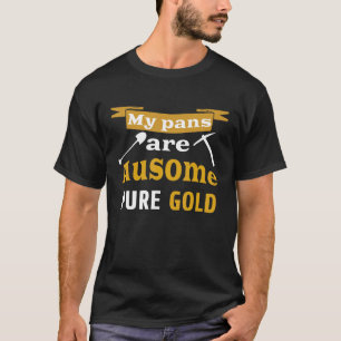 T-shirt Ausome or creuser or panning et or prospectifier