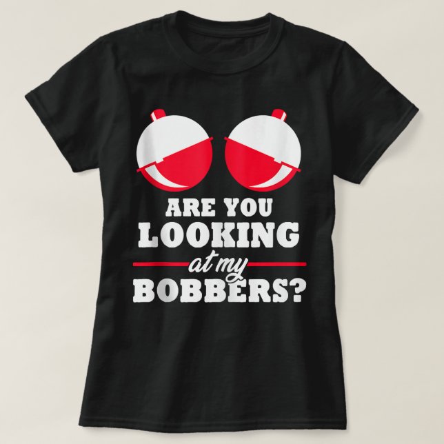 T-shirt Aussi Longtemps Qu'Elle Avalait Un Humour De Pêche (Design devant)