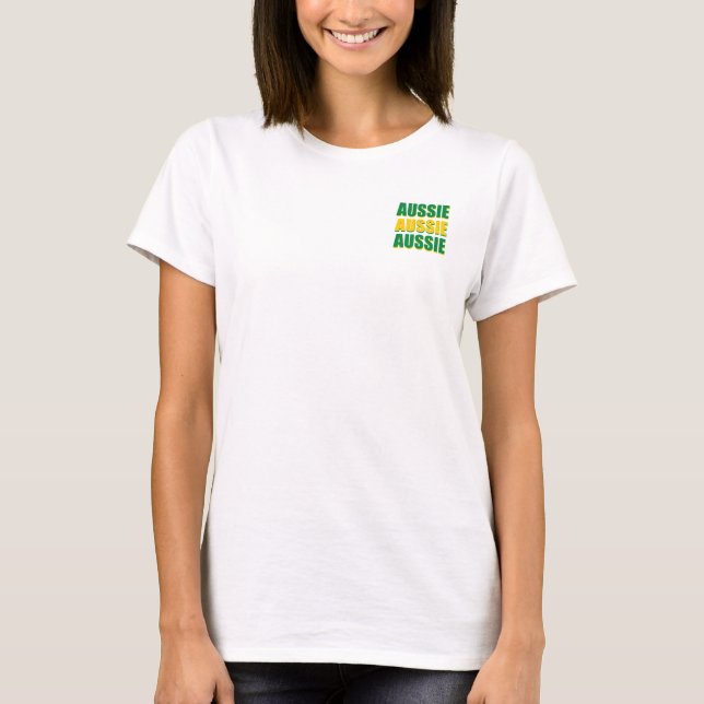 T-SHIRT AUSSIE AUSSIE (Devant)