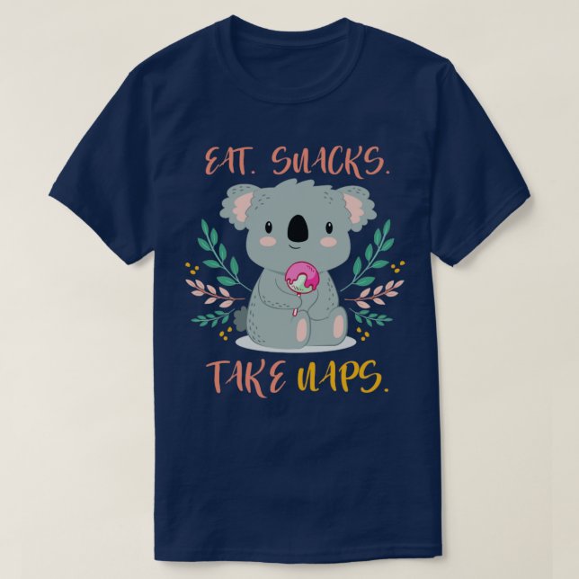 T-shirt Aussie Cadeau Australie Animal Koala (Design devant)