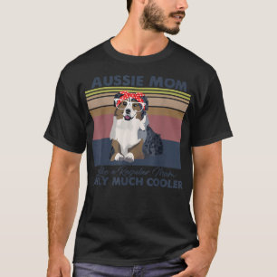 T-shirt Aussie Maman Bandana Match Vintage Fête des Mères