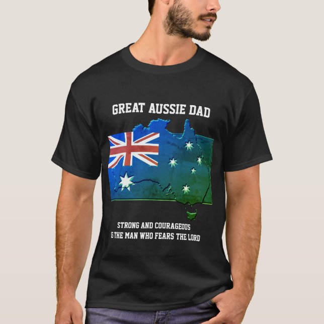 T-shirt AUSSIE PAD Christian (Devant)