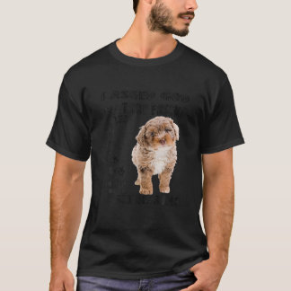 T-shirt Aussiedoodle Citation Maman, Aussiepoo Papa, Aussi