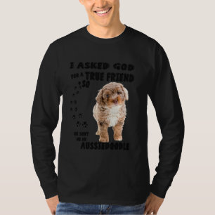 T-shirt Aussiedoodle Citation Maman Aussiepoo Papa mignon