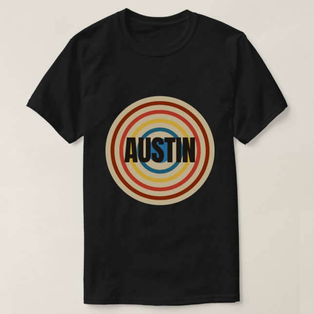 T-shirt Austin City (Design devant)