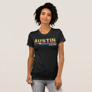 T-shirt Austin City Texas Vintage en détresse