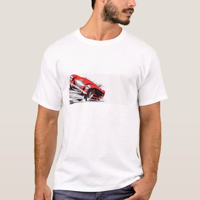 T-shirt Austin Healey 100 (Devant)