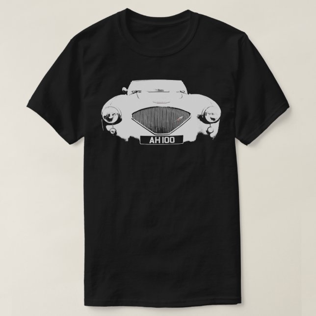 T-shirt Austin Healey 100 1950 classique sport britannique (Design devant)