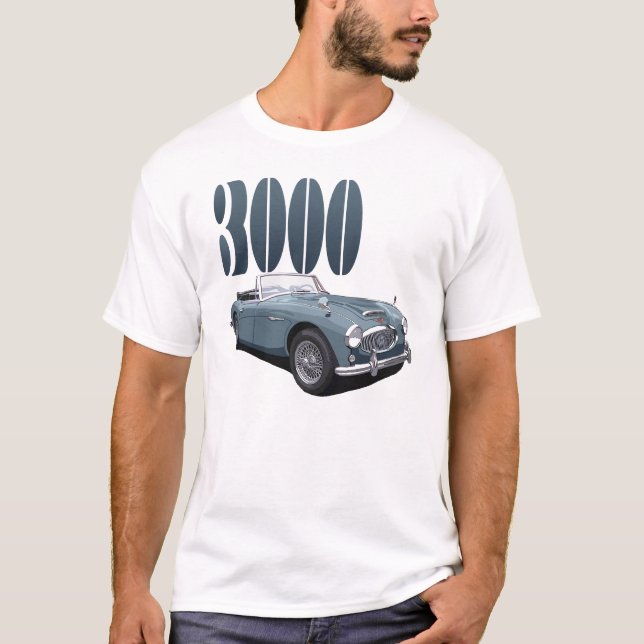 T-shirt Austin Healey 3000 (Devant)