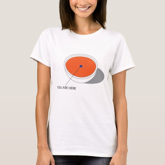 T-shirt Austin - myrtille dans la soupe à tomate (Devant)