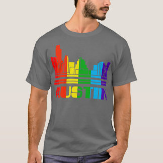 T-shirt Austin Pride Austin LGBT Don LGBTQ Supporter Tee