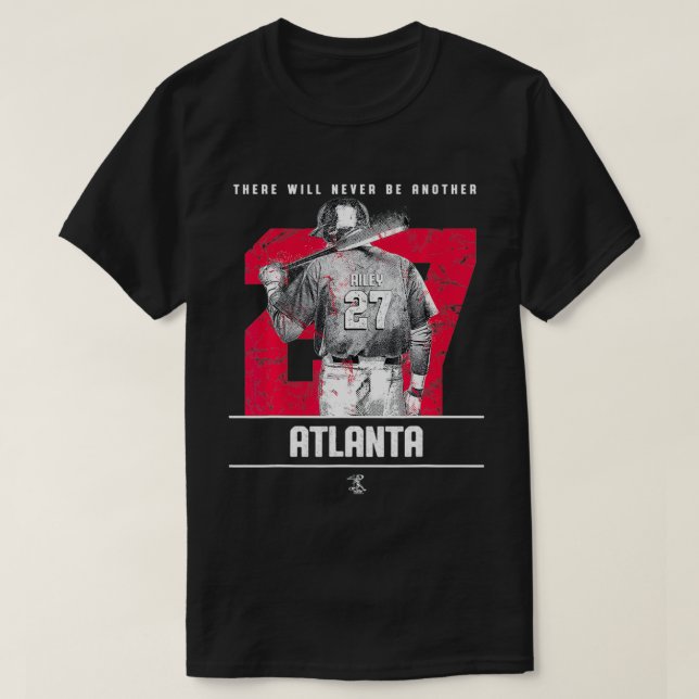 T-shirt Austin Riley  There Will Never Be Another  Apparel (Design devant)