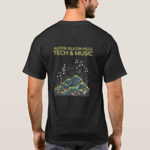 T-shirt Austin Silicon Hills : Tech & Music