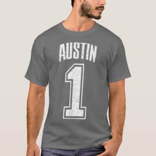 T-shirt Austin Supporter Numéro 1 plus grand ventilateur 