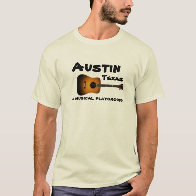 T-shirt Austin, Texas (Devant)