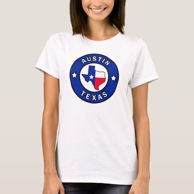 T-shirt Austin Texas (Devant)