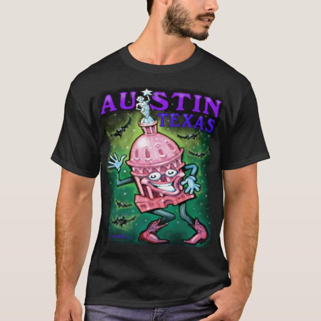 T-shirt Austin Texas (Devant)