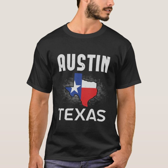 T-shirt Austin Texas (Devant)