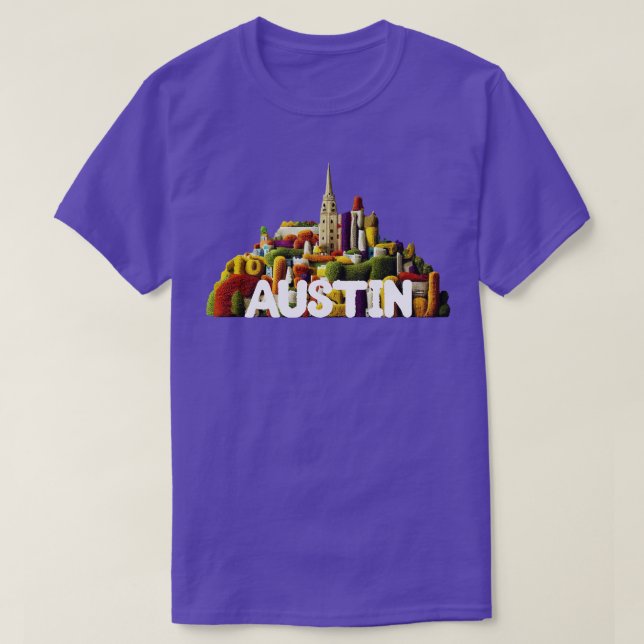 T-shirt Austin Texas (Design devant)