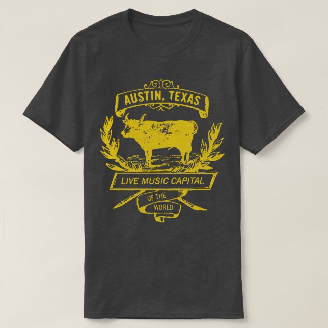 T-shirt Austin Texas 1 (Design devant)