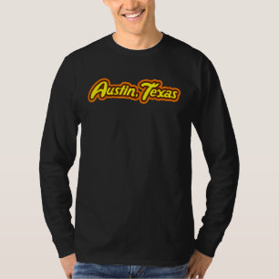 T-shirt Austin Texas Candy Type Retro Fee Vintage City Me