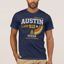 Austin Texas Class 512 Athletic Department Vintage