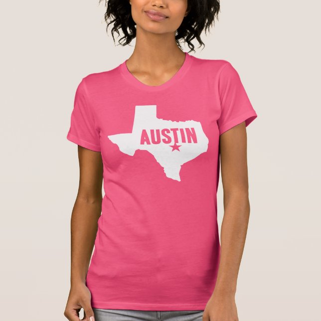 T-shirt Austin, TX (Devant)