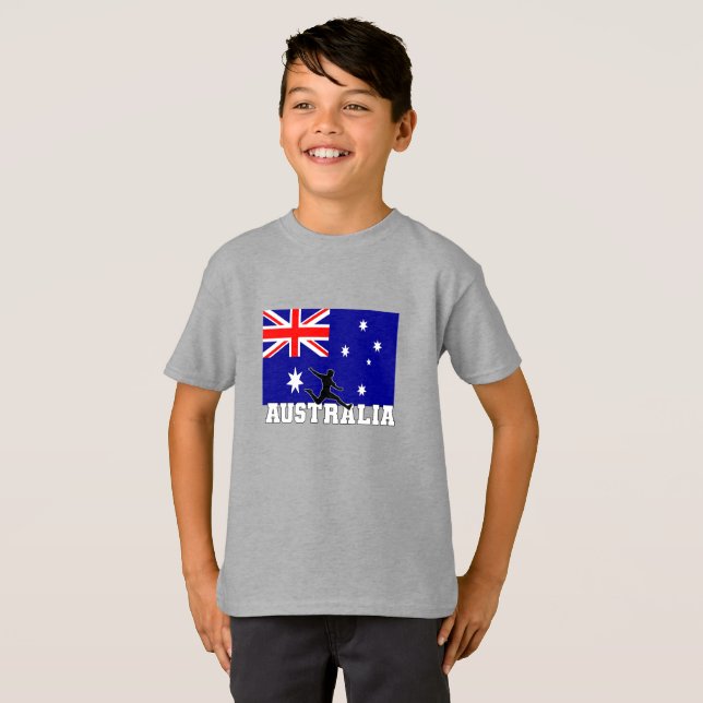 T-shirt Australia Football Soccer Australia National Team (Devant entier)
