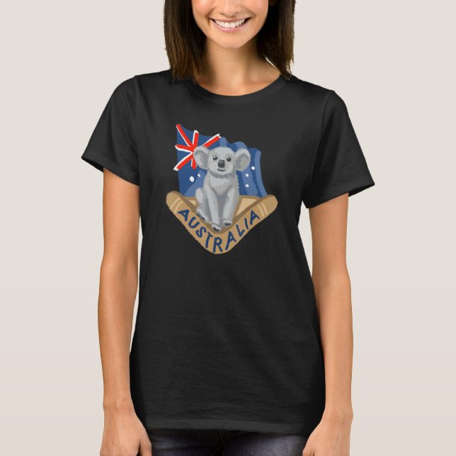 T-shirt Australia souvenir  for men women 5 (Devant)