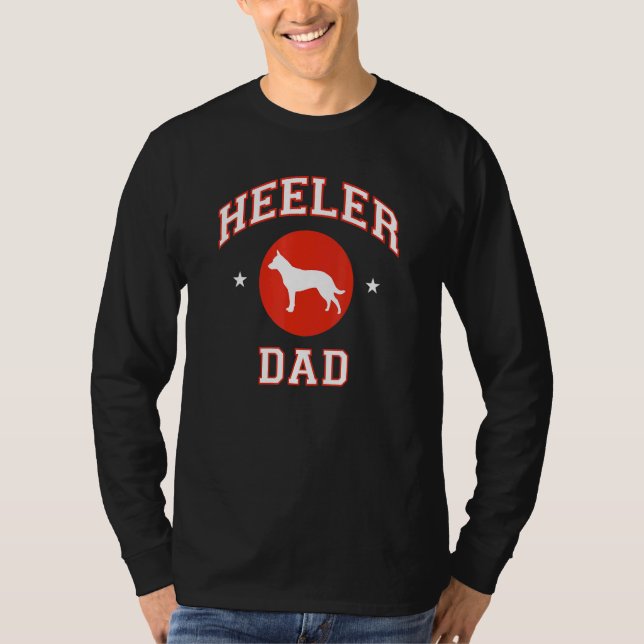 T-shirt Australian Cattle Chien Papa (Devant)
