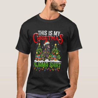 T-shirt Australian Kelpie Dog Xmas Light This Is My Christ