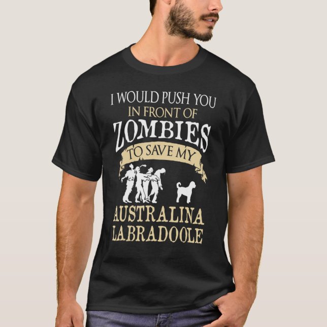 T-shirt Australian Labradoodle Dog Lovers (Devant)