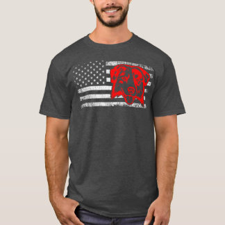 T-shirt Australian Shepherd American Flag Drôle drôle cade