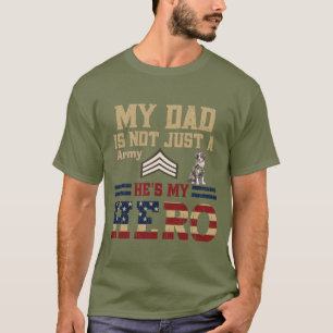 T-shirt Australian Shepherd Army Sergeant Dad