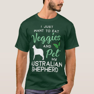 T-shirt Australian Shepherd Chien Cigar propriétaire amour