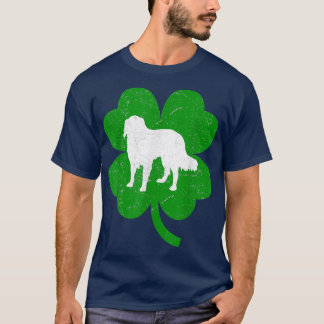 T-shirt Australian Shepherd Chien Shamrock St Patrick's Da