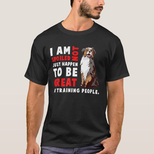 T-shirt Australian Shepherd Dog I (Devant)