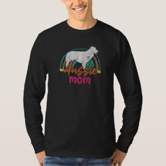 T-shirt Australian Shepherd Mom Aussie Shepherd chien