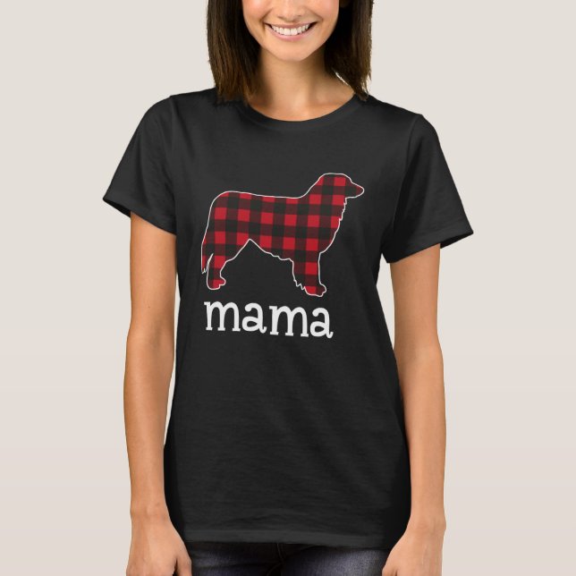 T-shirt Australian Shepherd Mom Mama for Aussie Dog  Shepa (Devant)