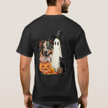 T-shirt Australian Shepherd Treat Halloween
