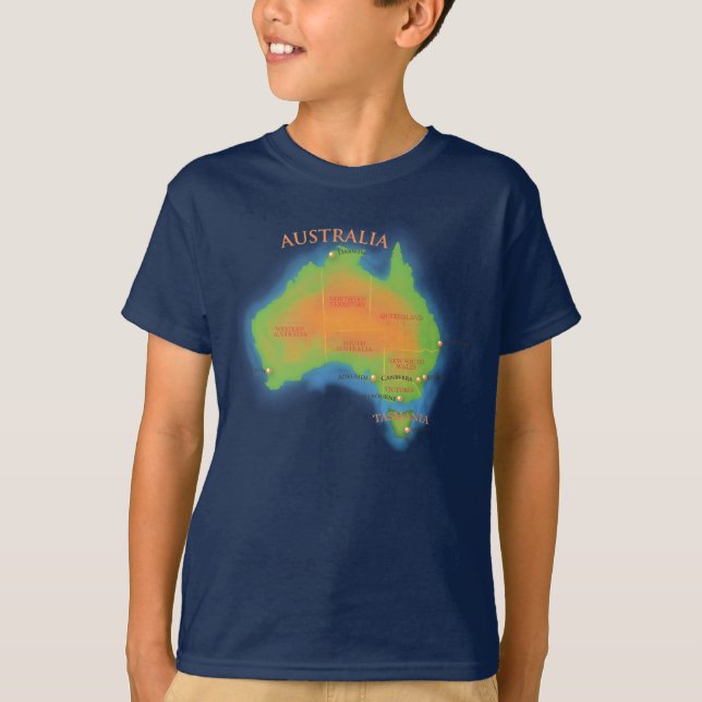 T-shirt Australie (Devant)