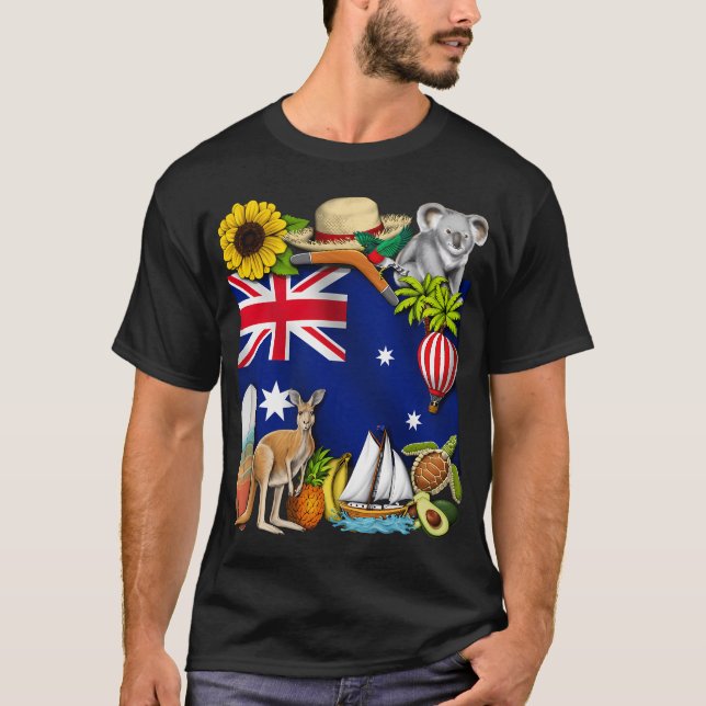 T-shirt Australie (Devant)