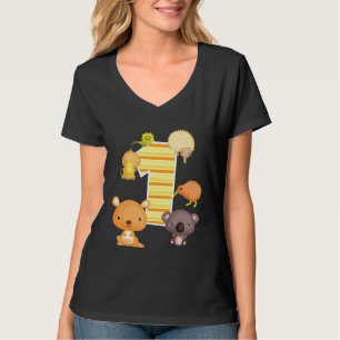 T-shirt Australie Animaux 1er anniversaire Kangaroo Koala