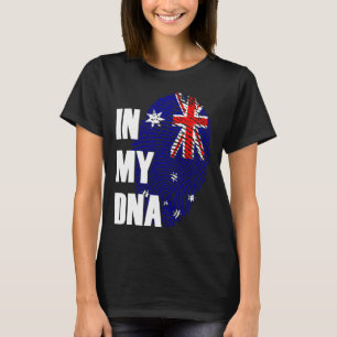 T-shirt Australie Dans Mon ADN Hommes Femmes Enfants
