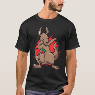 T-shirt Australie Danse Dabbing Dab Enfants Carotte Kangou