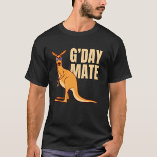 T-shirt Australie G-day Mate Chemise Drôle Kangaroo Austra