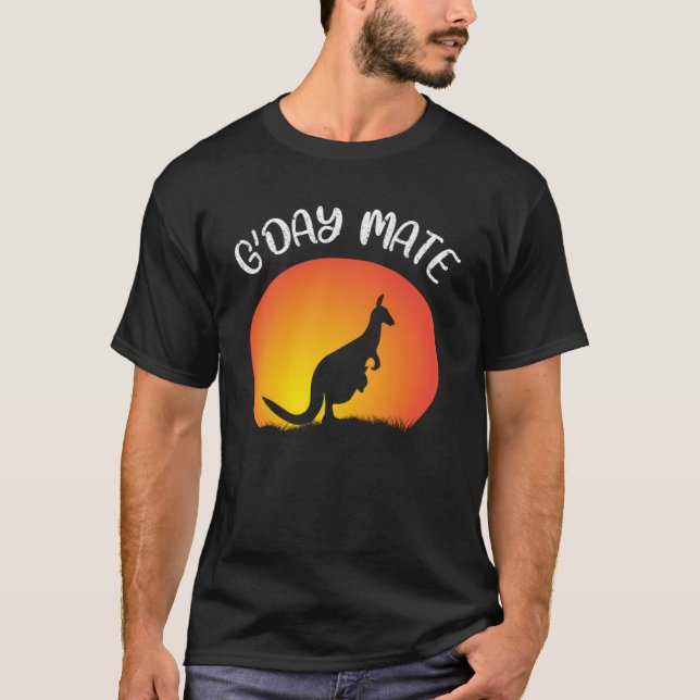 T-shirt Australie G jour Mate Aussie Pride Australien (Devant)