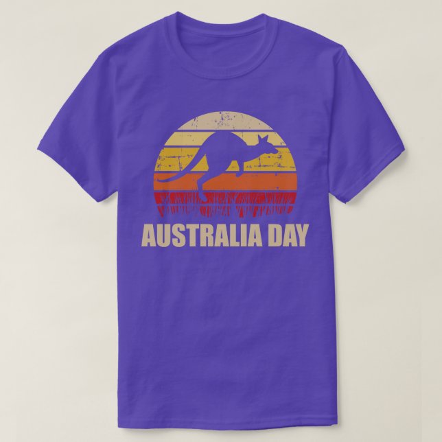 T-shirt Australie Jour vintage (Design devant)