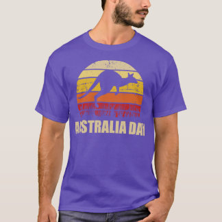 T-shirt Australie Jour vintage