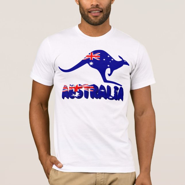 T-shirt Australie Kangaroo (Devant)